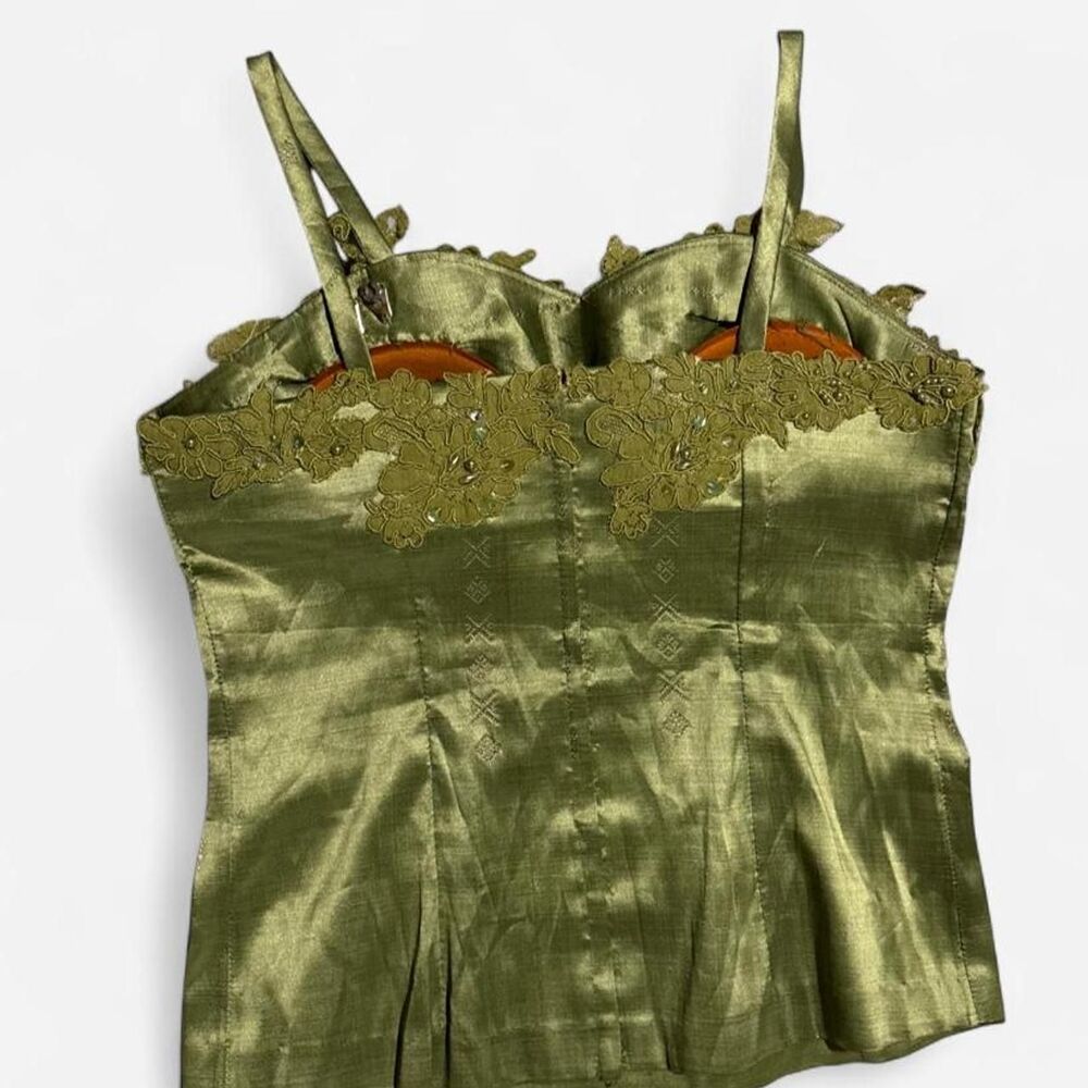 Euro Fairy Green Corset - Picture 5 of 9